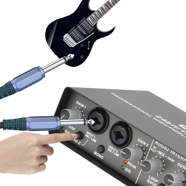 High-Resolution USB Sound Card
