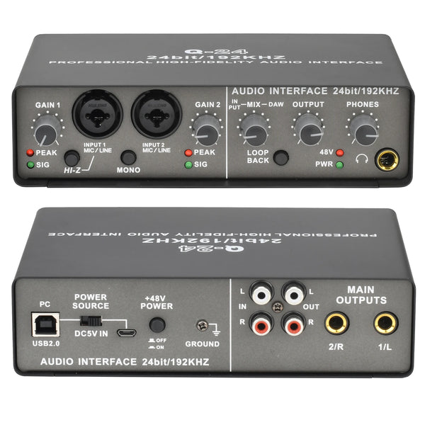 High-Resolution USB Sound Card